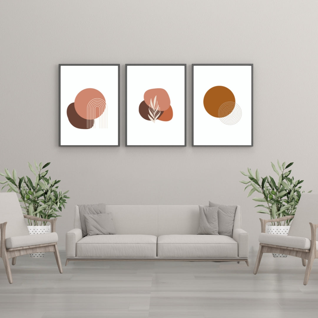 Captivate Moments: Set of Three Aesthetic Picture Frames for Timeless Elegance